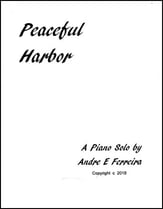 Peaceful Harbor piano sheet music cover